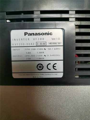 Inverter panasonic avf200 0042 - inverter,