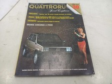 QUATTRORUOTE FEBBRAIO 1986 N.364 FERRARI TESTAROSSA BMW 325I 4X4 FIAT PANDA