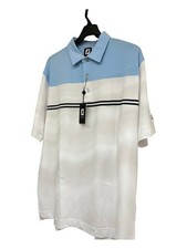 FootJoy Golf Polo Uomo XL Blu