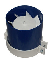 Aspiratore d'aria Etesi LUX450 tubo umidità  fumi cappa  ⌀120 con fascetta