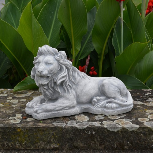 Statua pietra leone - statua,