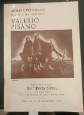 Catalogo del Pittore Incisore Valerio Pisano – Catalogo 1970 Cagliari Sardegna