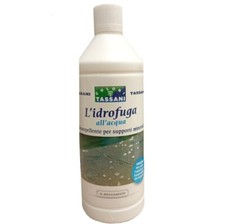 L'idrofuga TASSANI Idrorepellente per Supporti Minerali inodore  all'Acqua 1 LT