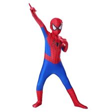 Costume Spiderman Uomo Ragno Carnevale Bambini Cartoni Body 3D