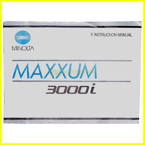 Minolta maxxum 3000i - minolta, dynax