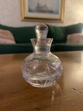 Cut Glass Perfume Bottle New