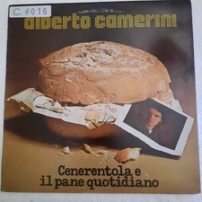 ALBERTO CAMERINI  CENERENTOLA E IL PANE QUOTIDIANO LP 33 GIRI 1976 CRAMPS RECORD