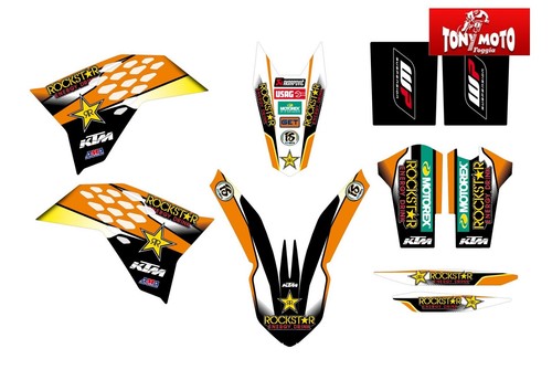 Kit adesivi grafiche - adesivi, ktm