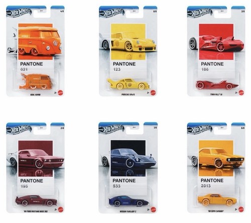 Hot wheels 2026 pantone - hot,