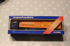 CORGI - SUPERHAULERS - SAINSBURYS SCANIA LORRY - 1:64 SCALE - NEW