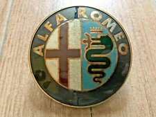 ALFA ROMEO 240051016 75MM LOGO EMBLEMA FREGIO STEMMA SCRITTA BADGE TARGHETTA NOM