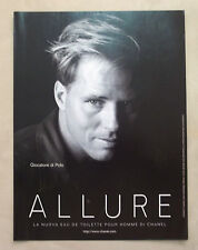 B317-Advertising Pubblicità-1999 - ALLURE - CHANEL EAU DE TOILETTE POUR HOMME