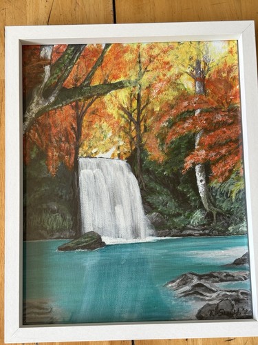 Quadro acrilico con cornice