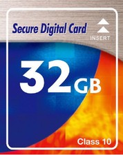 32 GB SDHC CLASSE 10 alta