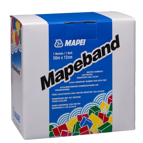 Mapeband 12cm nastro gommato - mapeband, h.12cm