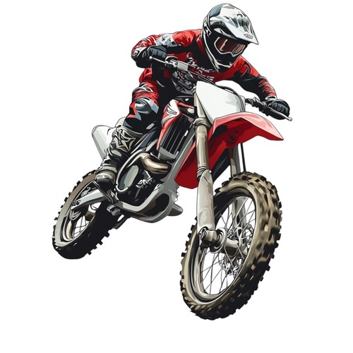 Adesivi dirt bike motocross - dirt,