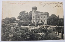 Rara Vg. 1905 Rapallo Genova Villa Gina Cartolina Liguria Italy