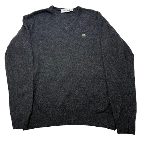 Maglione grigio lacoste - maglione,