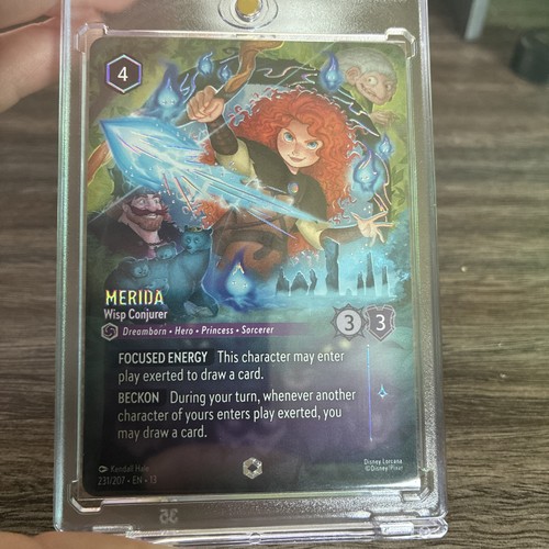 Disney lorcana merida wisp - merida,