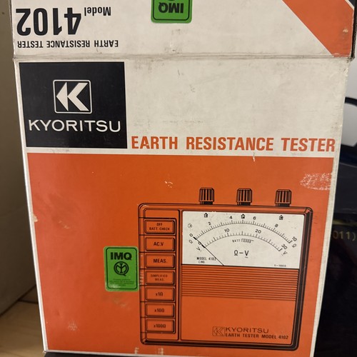 Kyoritsu 4102 tester - e,