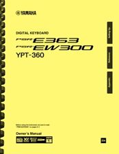 Yamaha PSR-E363 PSR-EW300 Tastiera MANUALE DEL PROPRIETARIO