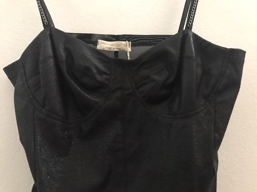 Bustier donna finta pelle - donna,