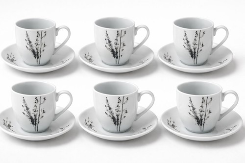Set tazzine caffè con - tazzine,