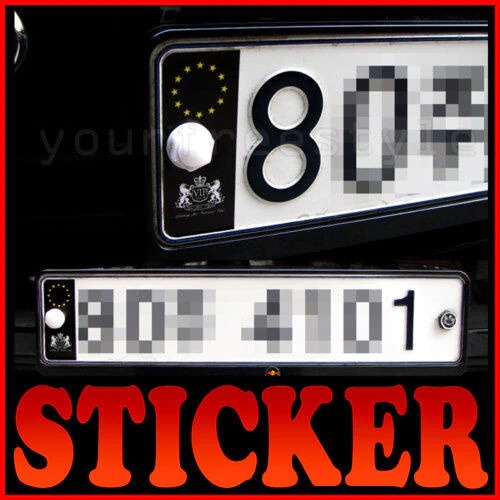 Euro style lexus sticker - lexus, black