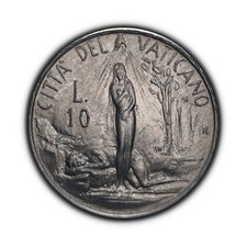 VATICAN CITY. 1982, 10 Lire -