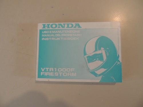 Honda vtr1000f firestorm - vtr1000f,