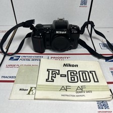 Corpo fotocamera reflex pellicola Nikon F-601 AF 35mm - SPEDIZIONE IN GIORNATA - GARANZIA