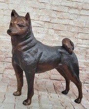 Statua scultura bronzo cane