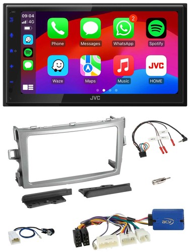 Jvc bluetooth 2din volante - jvc,