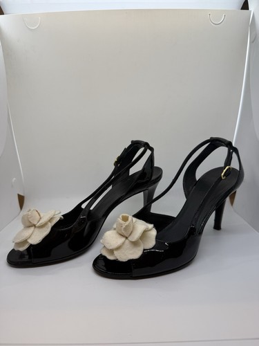 Chanel camelia accento nero - camelia,