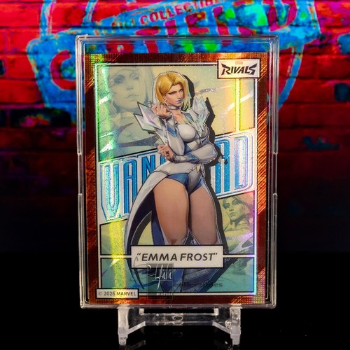 Emma frost card marvel - emma,