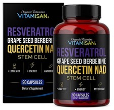 Resveratrol NAD 90 Capsules