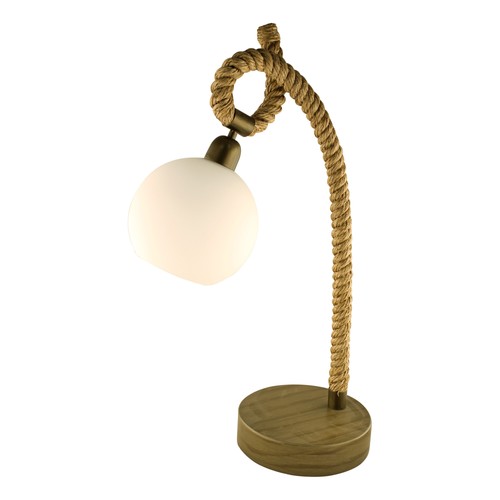 Lampada tavola con paralume - da,