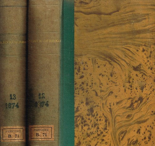 Archivio giuridico volume - archivio,