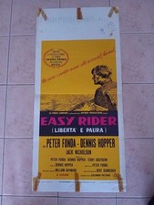 1 ed. Locandina - EASY RIDER - PETER FONDA HOPPER HARLEY-DAVIDSON MOTO poster