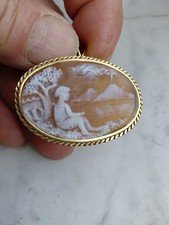  SARDONIC CAMEO PENDANT OR
