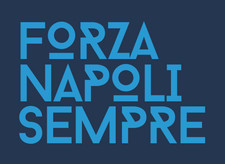 adesivo stiker FORZA NAPOLI