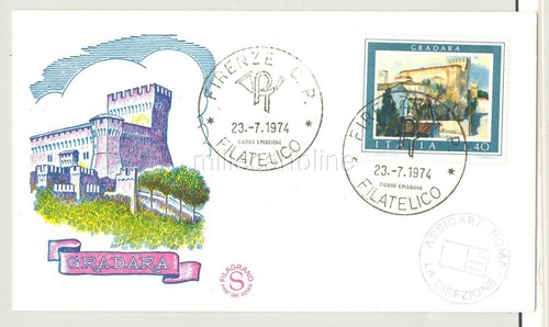 1974 fdc castello di - -,