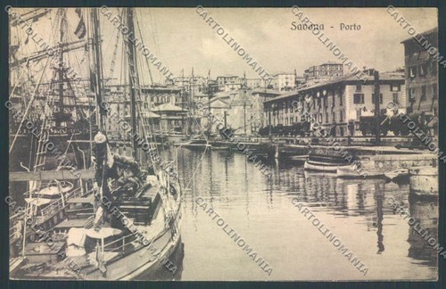Savona città barca - città, veliero