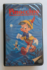 Walt Disney's Pinocchio rare 1985 VHS Black Diamond Clamshell