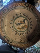 Antico Piatto in Maiolica - Piatto In Maiolica Antico Pugliese