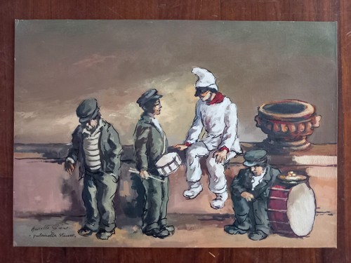 Quadro olio tavoletta - quadro, ad