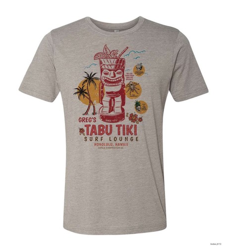 Shirt tabu tiki - t-shirt, surf