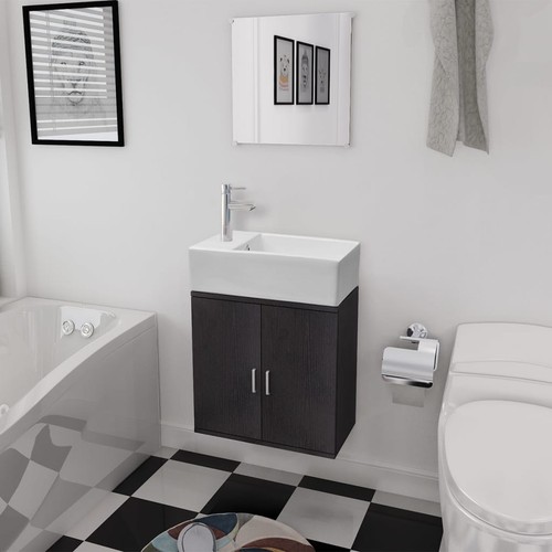 Vidaxl set mobili bagno - mobili, da