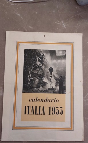 Calendario italia 1955 - calendario,