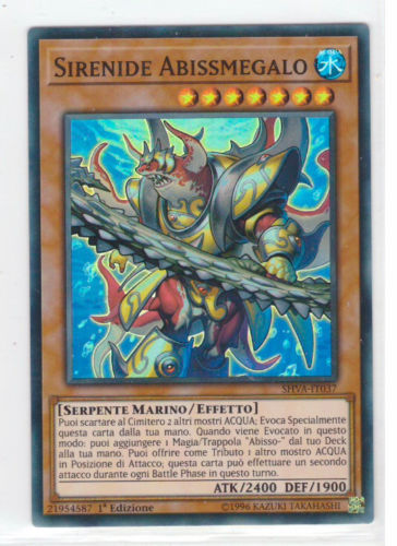 Shva it037 sirenide - yu-gi-oh!, shva-it037